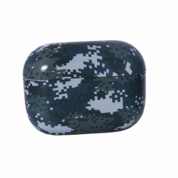 Чохол для AirPods Pro Military камуфляж зелений ударостійкий силікон