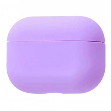 Чохол для AirPods Pro силіконовий фіолетовий матовий захист
