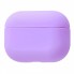 Чохол для AirPods Pro силіконовий фіолетовий матовий захист