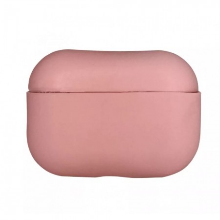 Чохол для AirPods Pro силіконовий Simple рожевий пісок захист