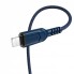 Кабель USB - Lightning Hoco X59, 2,4 А, 1 м, нейлоновая оплётка, чёрный