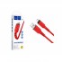 Кабель USB - Lightning Hoco X59, 2,4 А, 1 м, нейлоновая оплётка, чёрный
