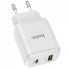 Сетевое зарядное устройство Hoco N5 20W PD QC3.0 черное