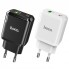 Сетевое зарядное устройство Hoco N5 20W PD QC3.0 черное