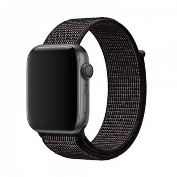 Ремешок для Apple Watch Nylon Loop 38/40/41 mm, черно-синий
