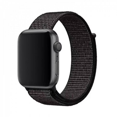 Ремешок для Apple Watch Nylon Loop 38/40/41 mm, черно-синий
