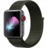 Ремешок для Apple Watch 38 mm/40 mm/41 mm Nylon Loop, хаки зеленый