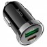 Автомобільний зарядний пристрій Hoco Z44 20W PD QC3.0 USB Type-C чорний