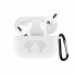 Чохол для AirPods 3 Simple силіконовий Ice Blue з карабіном, тонкий дизайн