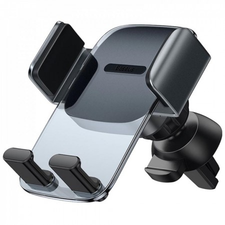 Раздвижной автодержатель для смартфона Baseus SUYK000101 Easy Control Pro на воздуховод, черный
