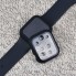 Ремешок Silicon & Glass Apple Watch 38 mm 40 mm Темно-зеленый