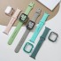 Ремешок Silicon & Glass Apple Watch 41 mm Темно-зеленый