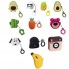 Защитный чехол для AirPods 3 Be Happy Emoji Series, красный