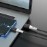 Кабель USB - Micro USB Hoco X82 силіконовий 3A 1м білий