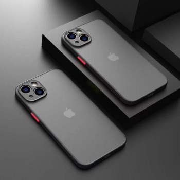 Защитный чехол для Samsung A13 Matte TPU Plastic Case, красный