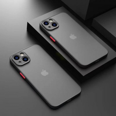 Защитный чехол для Samsung A13 Matte TPU Plastic Case, красный
