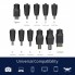 Сонячна панель Yoobao 100W складана, водонепроникна, USB/DC виходи