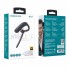 Bluetooth-гарнитура Borofone BC37 Imperor черная, до 8 часов работы