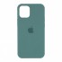 Силиконовый чехол no brand для iPhone 14 Pro 6.1 зелёный, матовый, полный размер