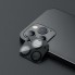 Защитное стекло Camera Glass Steel для iPhone 13 Pro/13 Pro Max, серебристое, устойчивое к ударам, высокая прозрачность
