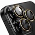 Защитное стекло Camera Glass Steel для iPhone 14 Pro/14 Pro Max, золотистое