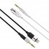 Кабель AUX to Lightning Earldom ET-AUX54 1м чорний для iPhone, аудіо