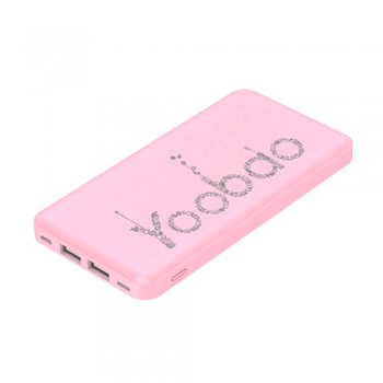 Повербанк Yoobao KJ03 10000 мАг 4 USB рожевий