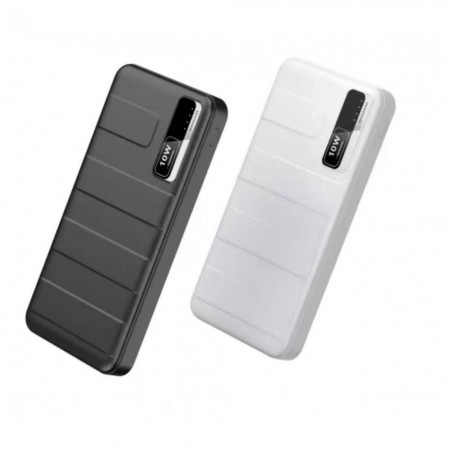 Повербанк Viva VR21 20000 мАг з кабелями Micro-USB/Lightning/Type-C, 2 USB, 10W