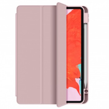 Чехол WiWU для iPad Air 10.9 (2022) розовый, держатель для стилуса, магнитная крышка