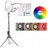 Кольцевая LED лампа Veron RGB 45 см MJ-45