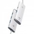 USB-хаб Baseus WKQX0301 Lite Series USB-A на 4×USB 3.0, кабель 1 м, черный