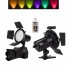 Видеосвет LED Veron JSL-216 128 светодиодов 2700K-6500K с пультом 16x15 см