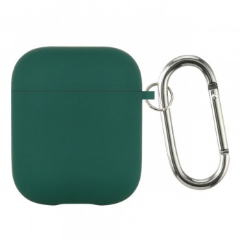 Захисний чохол для AirPods 3 Be Happy Microfiber, колір Pine Green