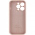 Силіконовий чохол для iPhone 12 Pro Max із захистом камери лаванда фіолетовий