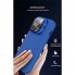 Защитный силиконовый чехол для iPhone 13, принт карбон, Camera Stand, глубокий фиолетовый