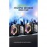 Портативная колонка Hopestar Party One 80W с микрофонами и подсветкой, желтая