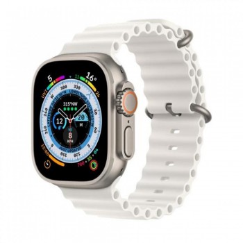 Ремешок для Apple Watch Ocean Band Design, 38/40/41 мм, антикварный белый