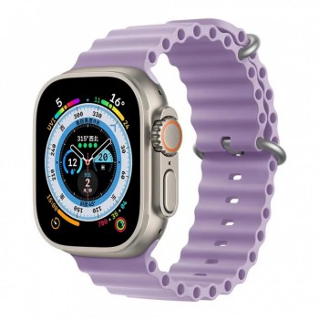 Ремешок для Apple Watch Ocean Band Design 38 mm/40 mm/41 mm, лиловый