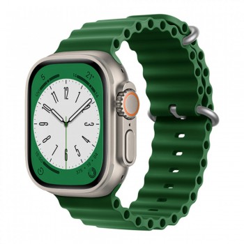 Ремешок для Veron Watch 38 мм/40 мм/41 мм Ocean Band Design, зеленый