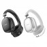 Беспроводные накладные наушники Hoco W35 Bluetooth 5.3 с AUX и TF, серебристые