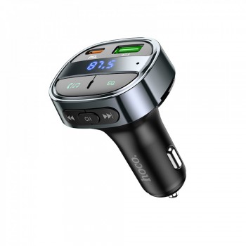 FM-трансмітер Hoco E70 Car Charger 3.0A PD30W Bluetooth USB Type-C