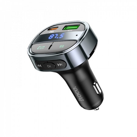 FM-трансмітер Hoco E70 Car Charger 3.0A PD30W Bluetooth USB Type-C