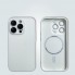 Чохол no brand для iPhone 15 Pro MagSafe силікон білий захист камери