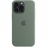 Чехол силиконовый no brand для iPhone 15 Plus MagSafe зеленый