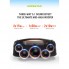Портативная колонка Hopestar A60 100W RGB подсветка микрофон камуфляж