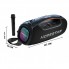 Портативная колонка Hopestar A60 100W RGB подсветка микрофон камуфляж