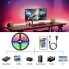 Умная светодиодная LED лента RGB 2835 (5050) Veron 10м, 5V, с пультом управления и возможностью подключения к телефону