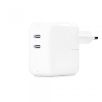 Сетевое зарядное устройство no brand 35W 2xUSB-C компактное быстрое