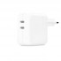 Сетевое зарядное устройство no brand 35W 2xUSB-C компактное быстрое