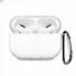 Чохол для навушників AirPods Pro прозорий TPU з карабіном захист корпусу